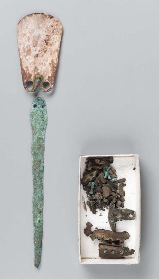 Dagger - blade, pommel and rivet