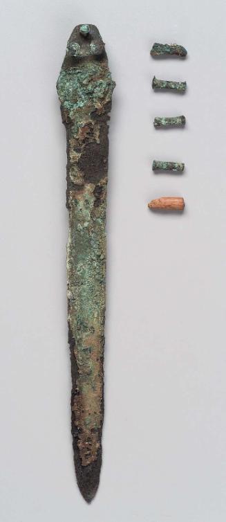 Dagger - blade and rivets