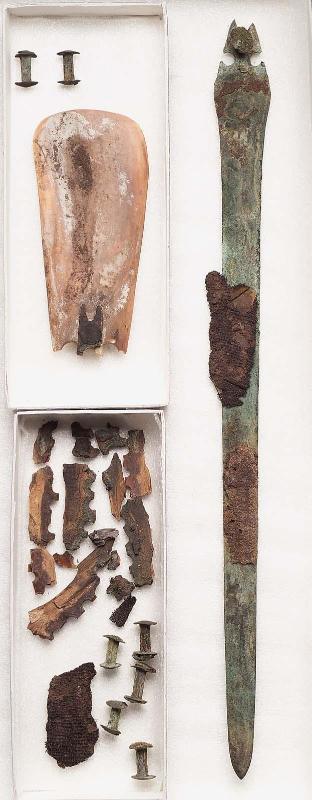 Fragments of dagger