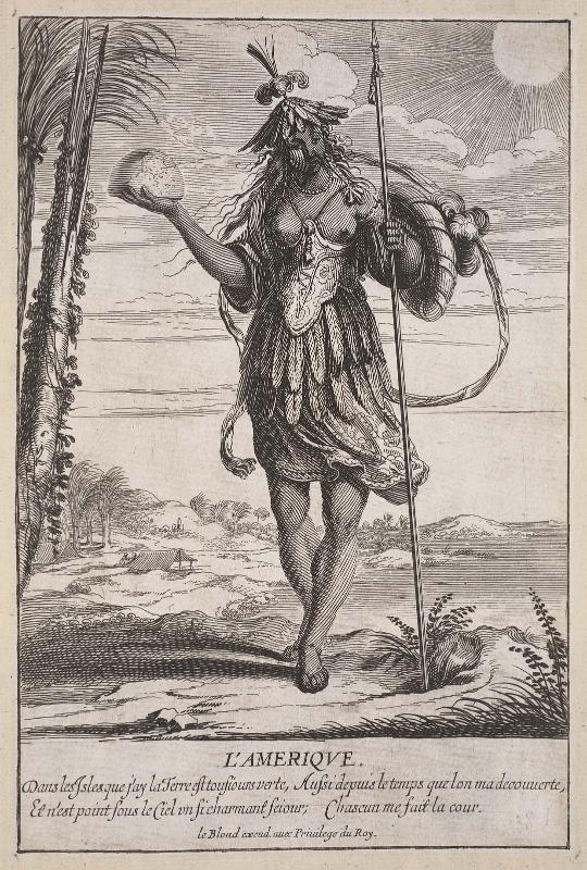 America (The Four Continents, Plate 4)