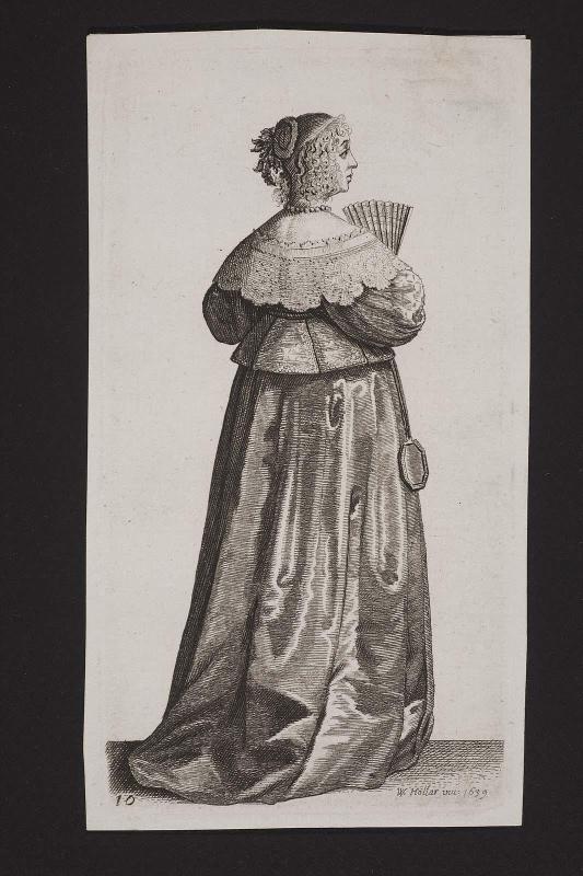 Ornatus Muliebris Anglicanus or the Severall Habits of English Women, from the Nobilitie to the Country Woman, as they are in these times 
(set of 26 plates), plate 10