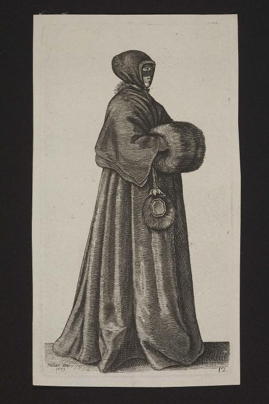 Ornatus Muliebris Anglicanus or the Severall Habits of English Women, from the Nobilitie to the Country Woman, as they are in these times 
(set of 26 plates), plate 12