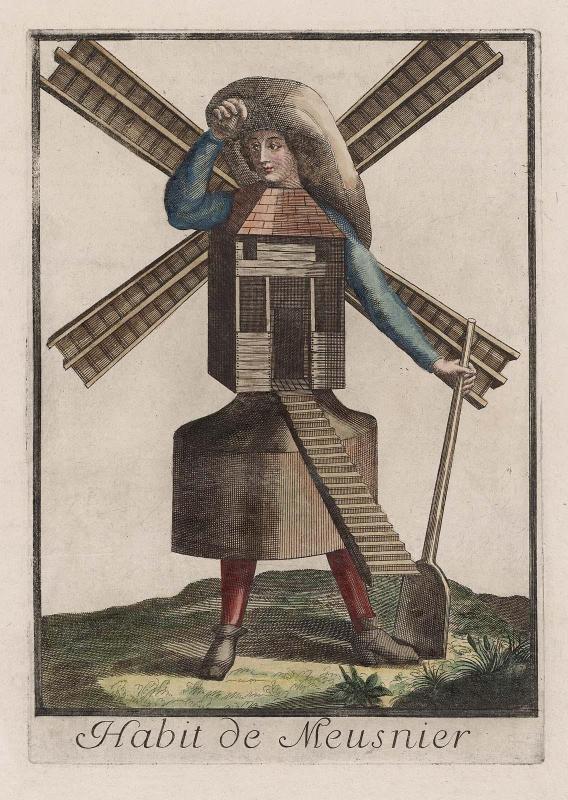 Costumes Grotesques; Habit de Meusnier (miller)