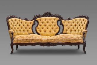 Sofa (from a rococo revival parlor set)