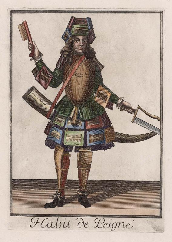 Costumes Grotesques; Habit de Peigné (comb maker)