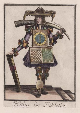 Costumes Grotesques; Habit de Tabletier (dealer in fancy turnery, chess-boards, etc.)