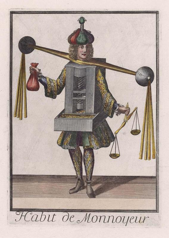 Costumes Grotesques; Habit de Monnoyeur (coiner)