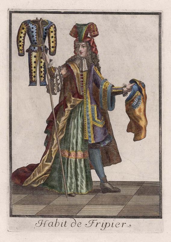 Costumes Grotesques; Habit de Fripier (dealer in old clothes, furniture, etc.)