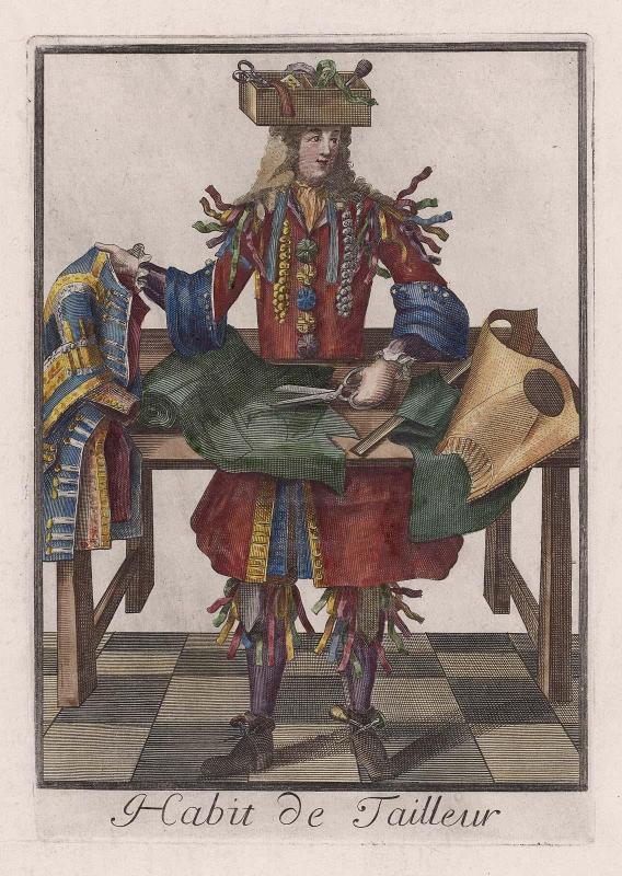 Costumes Grotesques; Habit de Tailleur (tailor)