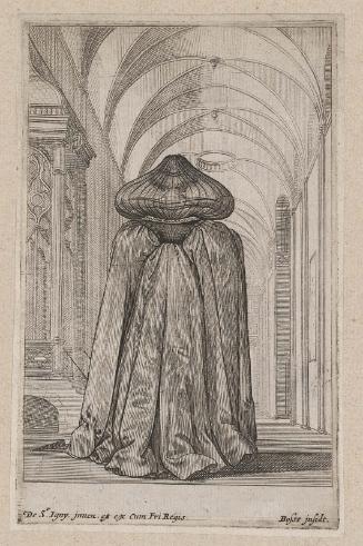 La Noblesse françoise à l'église (set of 13 plates), plate 9
