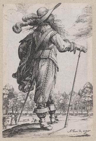 Le Jardin de la noblesse française (set of 18 plates), plate 5
