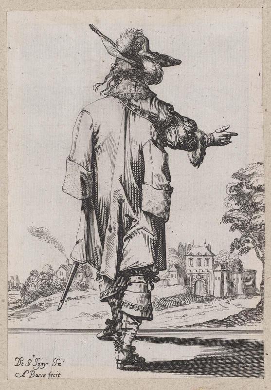 Le Jardin de la noblesse française (set of 18 plates), plate 6