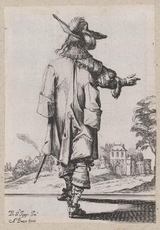 Le Jardin de la noblesse française (set of 18 plates), plate 6