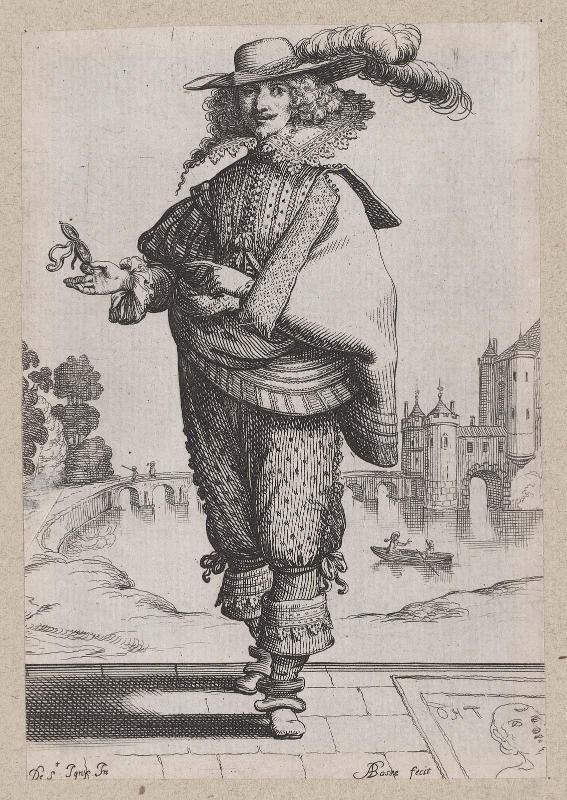 Le Jardin de la noblesse française (set of 18 plates), plate 9