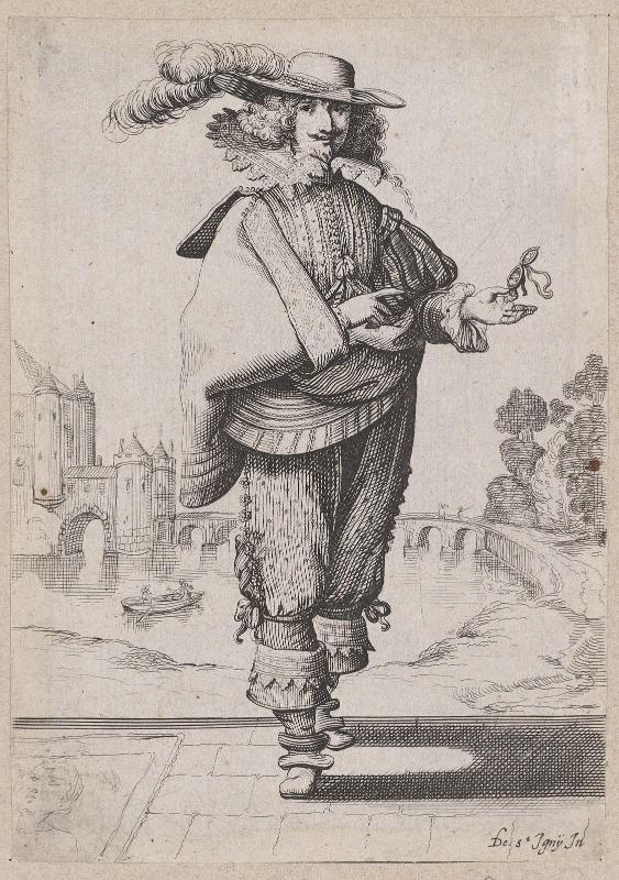 Le Jardin de la noblesse française (set of 18 plates), plate 9 (copy)