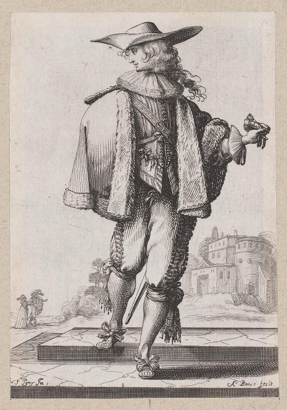 Le Jardin de la noblesse française (set of 18 plates), plate 12