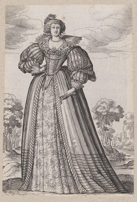 Le Jardin de la noblesse française (set of 18 plates), plate 13