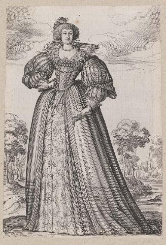 Le Jardin de la noblesse française (set of 18 plates), plate 13