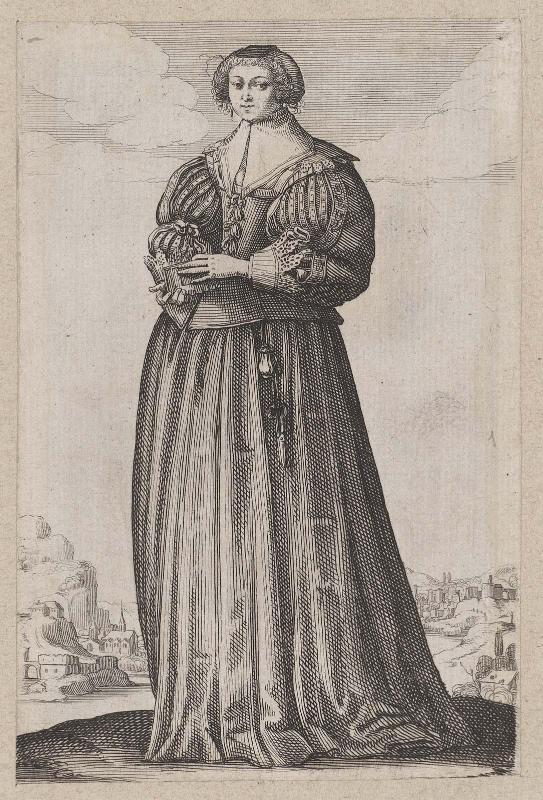 Le Jardin de la noblesse française (set of 18 plates), plate 18