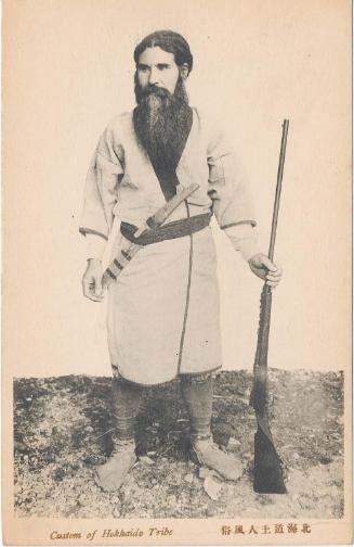 Ainu Man with a Gun