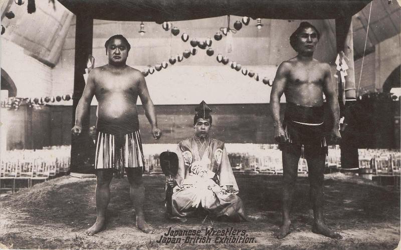 Japan-British Exhibition: Japanese Sumo Wrestlers