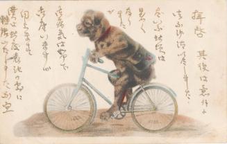 Dog Riding a Bicycle