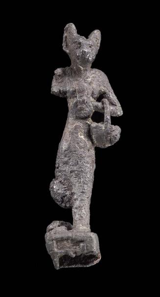 Bronze Bastet figurine