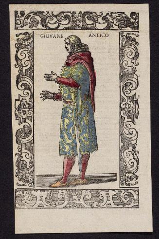 "Giovane Antico," plate from Gli Habiti Antichi et Moderni di Diversi Parti del Mondo