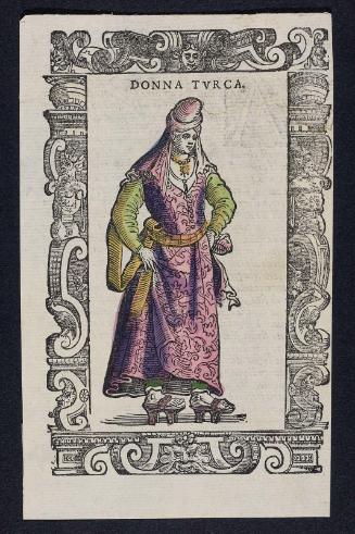 "Donna Turca," plate from Gli Habiti Antichi et Moderni di Diversi Parti del Mondo