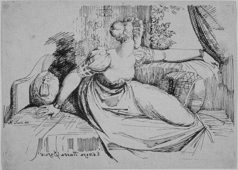 Young Woman Seated by a Window