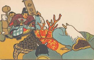 Demons Offer Treasure from the series Momotaro