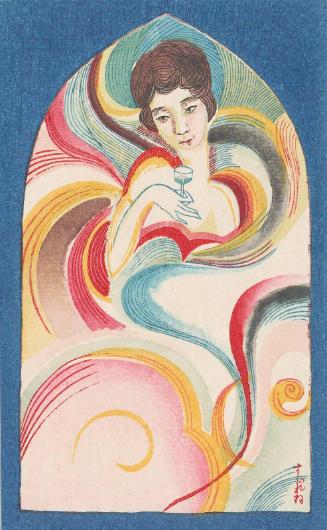 Woman with a Cocktail from the series The Old Waitress (Rojokyu)