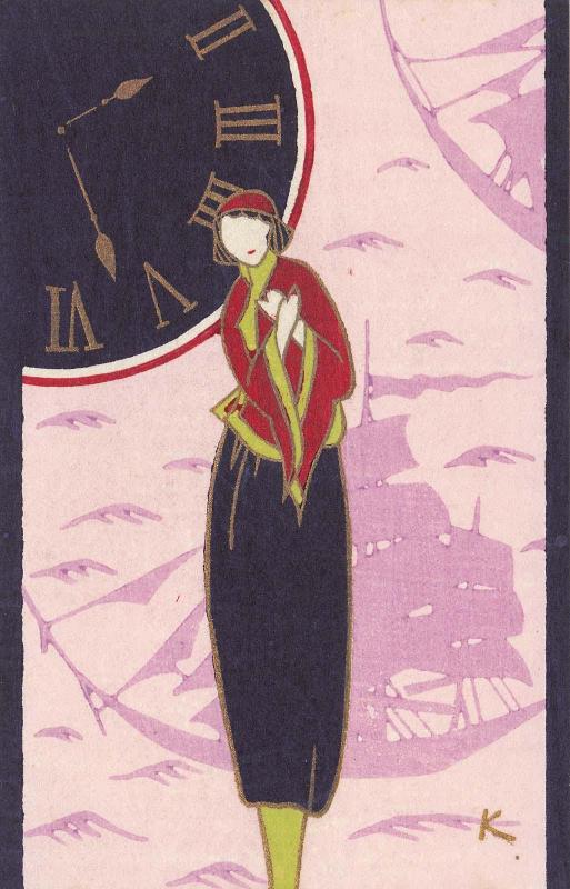 Woman Waiting for Her Beloved at 2:25 from the series Waiting for her Beloved in the Early Night Hours (Kimi matsu yoi)