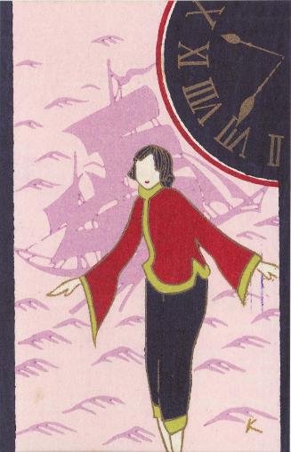 Woman Waiting for Her Beloved at 9:35 from the series Waiting for her Beloved in the Early Night Hours (Kimi matsu yoi)