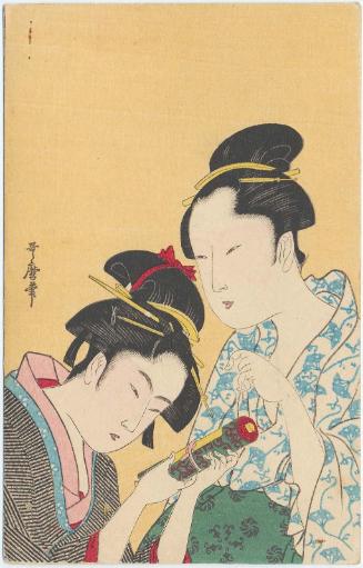 Reproduction of: Okita and Ofuji
