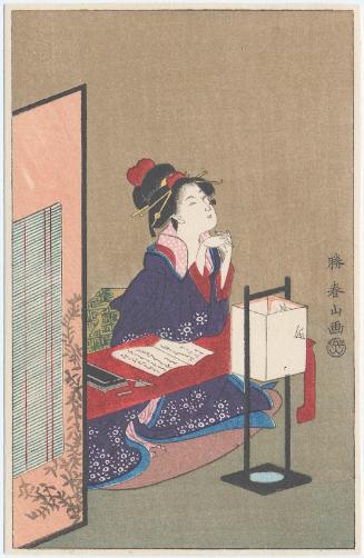 Reproduction of print (or painting?) by Shunzan