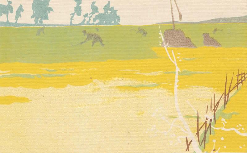 Rural Landscape with Fence, from an unidentified series