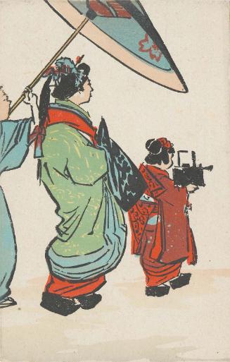 Courtesan in Procession