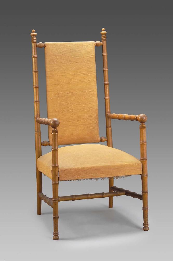 Armchair, Colonial or Japanese revival style