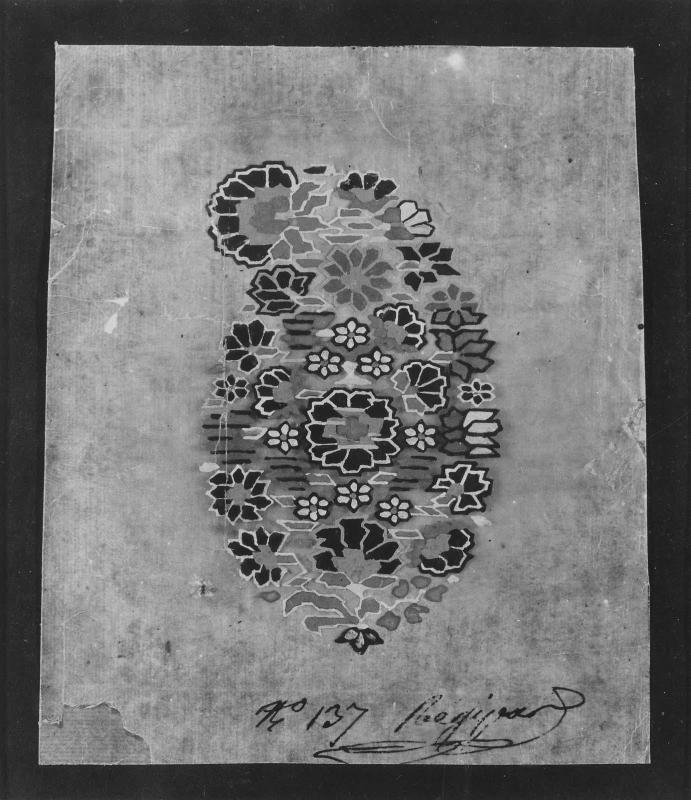 Oriental design for printing