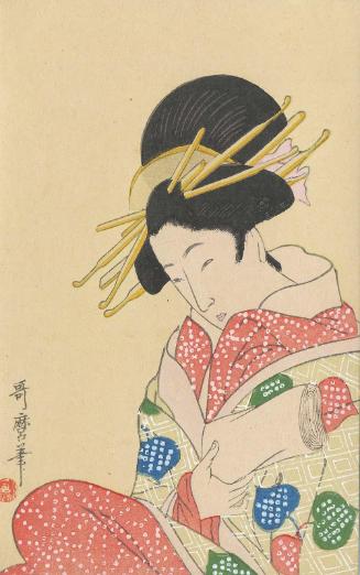 Reproduction of: print by Utamaro