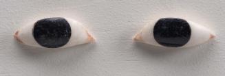 Eyes from a mask or coffin