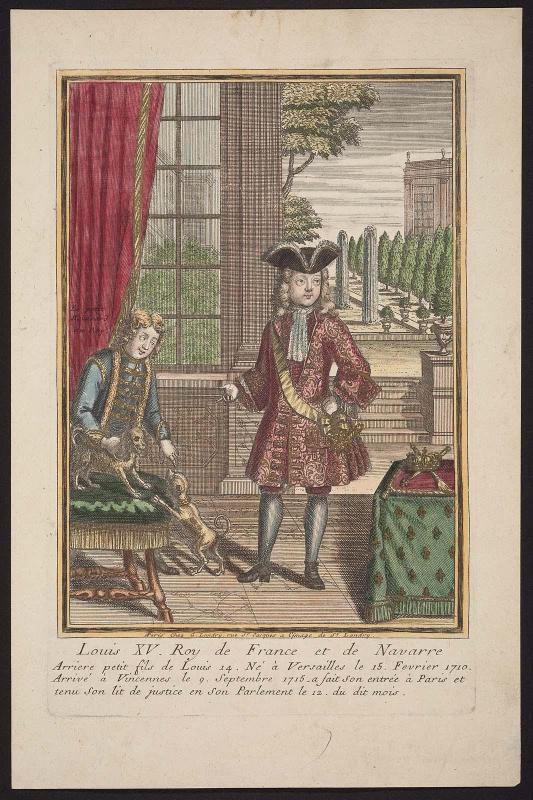Louis XV Roy de France et de Navarre