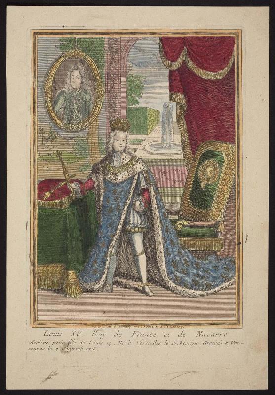 Louis XV Roy de France et de Navarre