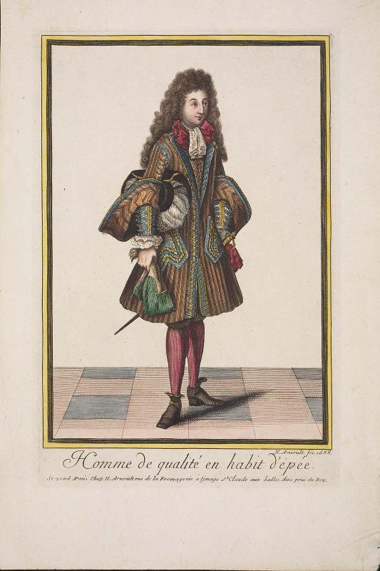 Homme de qualité en habit d'épée