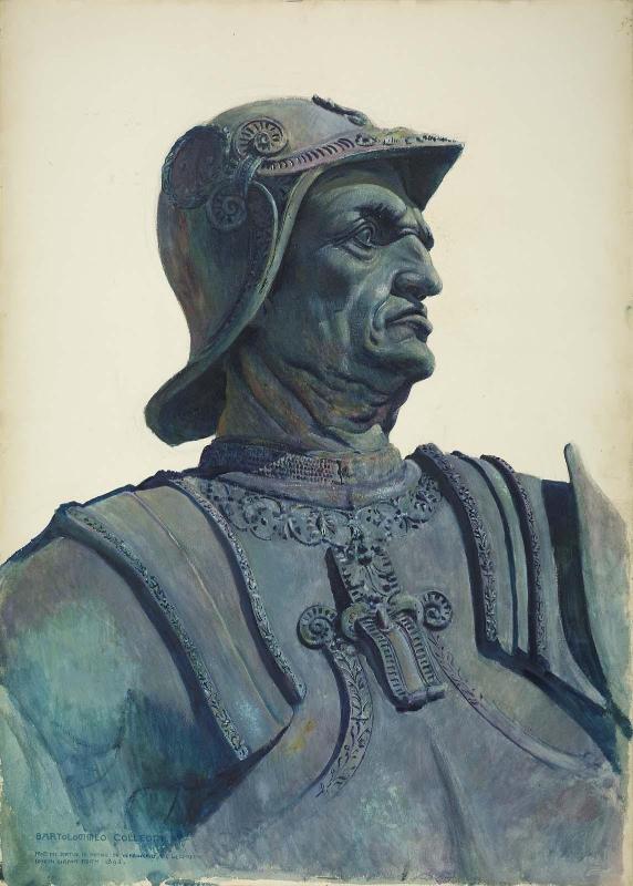 Head of Equestrian Statue of Bartolomeo Colleoni, Venice