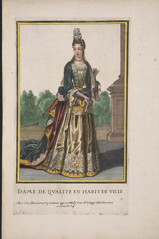 Dame de Qualite en Habit de Ville