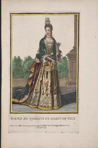 Dame de Qualite en Habit de Ville