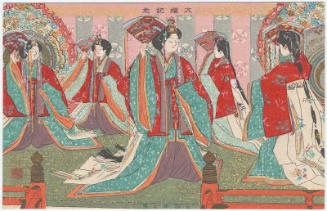 The Gosechi Dance (Gosechi mai no zu), from the series In Commemoration of the Enthronement (Tairei kinen)