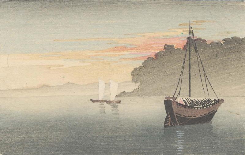 Landscape with Boats